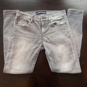 Express Faded Grey Jeans